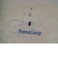 Set of White round neck shirt with pattern (3pcs/set)