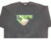 Blue knitted sweater size XL