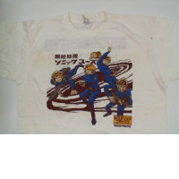 White round neck shirt size  L