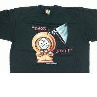 Black round neck shirt with pattern size XL Black round neck shirt with pattern size XL