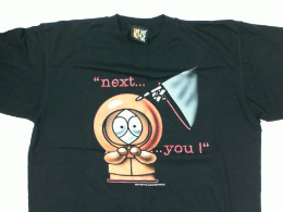 Black round neck shirt with pattern size XL