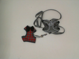 Gray dog ​​leash