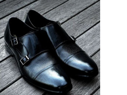 benkoo Black leather shoes benkoo Black leather shoes