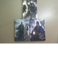 Set of 3 volumes of books Korean novel in Thai language