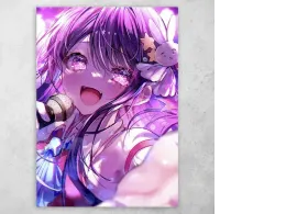 Anime wall poster in a tube