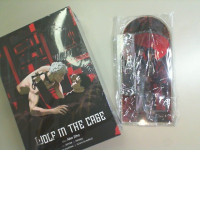 Set of 2 volumes of books in Thai + acrylic stand Wolf in the cage. by Ahn Zho