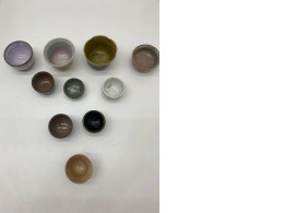 Set of 10 plates for souce Set of 10 plates for souce