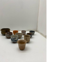Set of 10 tae cups for Chinese  tea