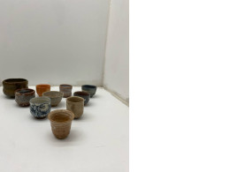Set of 10 tae cups for Chinese tea Set of 10 tae cups for Chinese tea
