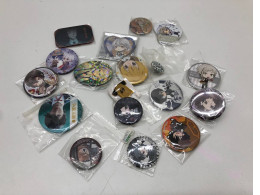 Set of 18 badges