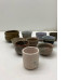Set of 10 cups for Chinese tea ceremony