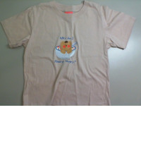 Children's T-shirt, beige Children's T-shirt, beige