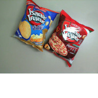 Chips, 2 flavours, medium pack