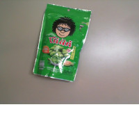 Wasabi flavored snack