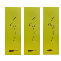 Set of 3 Gold Shape Firming Cream 175 g 