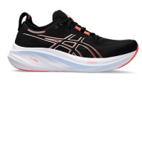 ASICS GEL-NIMBUS 26 Men Running Shoes Color: BLACK/TRUE RED ASICS GEL-NIMBUS 26 Men Running Shoes Color: BLACK/TRUE RED