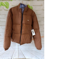 Reversible brown men's jacket OBEY Reversible brown men's jacket OBEY