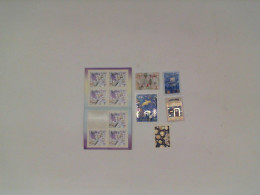 Setof 6 Postcard stamps 