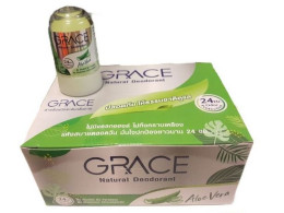 Set of 12 Grace Deodorant Grace Alum Aloe Vera 