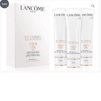 Set of Lancome Sunscreen Set UV EXPERT AQUA GEL SPF50 PA4++++ 50ml x 3