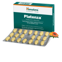 Carica papaya complex with bioenhancer for low platelet content