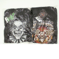 Set of 2 Jacket with hood ROCKEAGLE Black  No H184X H194X  Size XL