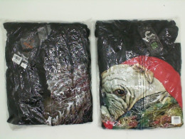 Set of 2 Black ROCKEAGLE Printed Hoodie Sweatshirts, Size XL