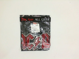 Black THE ROXX t-shirt with AC/DC print. Size 2XL