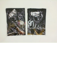 Set of 2 black THE MAXX ROCK t-shirts with print size S Set of 2 black THE MAXX ROCK t-shirts with print size S