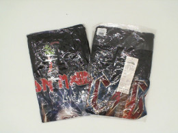 Set 2 of ROCK TEES T-SHIRT Size L Black No.RT-186/BR-137 No. RT-245/BR-223