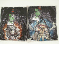Set of 2 ROCK EAGLE Hooded jacket Skull Hooded Jacket with Pirate Skull Print Size XL Set of 2 ROCK EAGLE Hooded jacket Skull Hooded Jacket with Pirate Skull Print Size XL