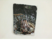 Black ROCKEAGLE hoodie with eagle print. Size L