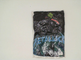 ROCK TEES Black shirt with blue letter pattern Size 2XL
