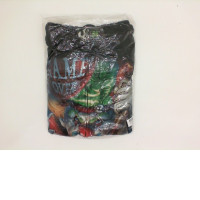 Black CABALLO Clown Print Hoodie. Size M