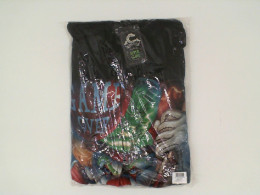 SUPER GLOW Black clown hooded jacket  size XL