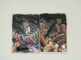 Set of 2 Rock@Tees  T-Shirt Cartoon  Size M