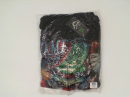 SUPER GLOW Black clown hooded jacket size L 