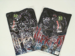 Set of 2 ROCK@TEES Black shirt with rock band pattern size 2XL