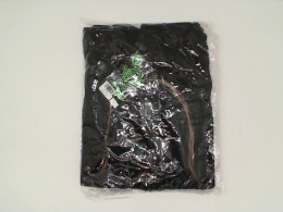 ROCK EAGLE Black hooded jacket with a green hair woman pattern Size S