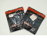 Set of 2 ROCK EAGLE Black round neck t-shirt with grim reaper pattern  Size 2XL