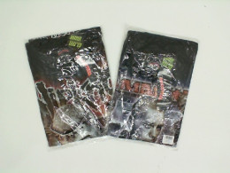 Set of 2 black ROCK@TEES T-shirts with band print: RAMMSTEIN, SLIPKNOT, size M