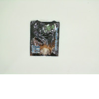 Black ROCKEAGLE T-shirts for children with the image of the Ghost Rider, size 2-4