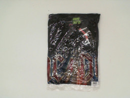 ROCK@TEES Black round neck t-shirt with rock BACK IN BLACK band pattern Size 2XL