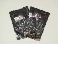 Set of 2 ROCK EAGLE Black crew neck t-shirt with pirate skull and white hair woman pattern Size S Set of 2 ROCK EAGLE Black crew neck t-shirt with pirate skull and white hair woman pattern Size S