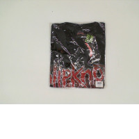 ROCK@TEES Black round neck t-shirt with rock Slipknot band design Size XL ROCK@TEES Black round neck t-shirt with rock Slipknot band design Size XL