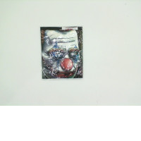 Black ROCKEAGLE t-shirt with JOKER print. Size M