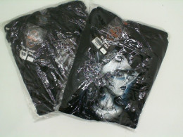 Set of 2 Black ROCKEAGLE Animal Print Hoodie