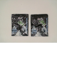 Set of 2 children's ROCK EAGLE T-shirts Blue wolf pattern size 5-8