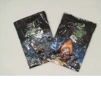 Set of 2 ROCK EAGLE Black round neck t-shirt with a Ghost Rider and Grim Reaper holding a scythe pattern. Size S Set of 2 ROCK EAGLE Black round neck t-shirt with a Ghost Rider and Grim Reaper holding a scythe pattern. Size S