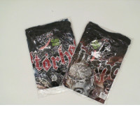 Set of 2 ROCK@TEES Black round neck t-shirt with grim reaper pattern Size M